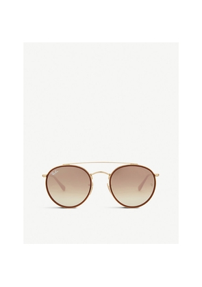 Womens Ray-Ban Rb3647 Round-Frame Sunglasses