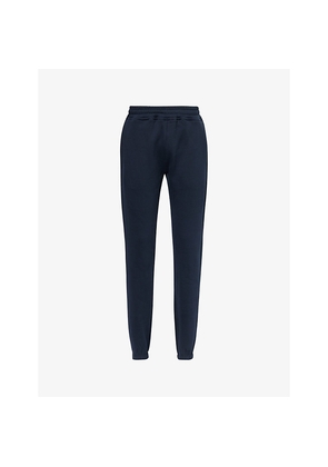 Mens Arne Relaxed Elasticated-Waist Cotton-Blend Jogging Bottoms