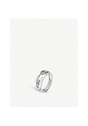 Messika Move 18ct White-Gold and Diamond Ring