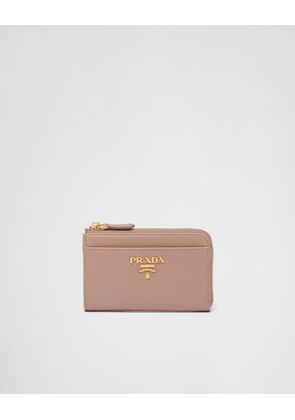 Saffiano leather keychain