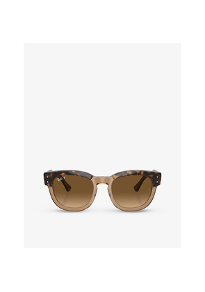 Womens Ray-Ban Rb0298S Mega Hawkeye Square-Frame Propionate Sunglasses