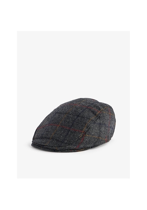 Mens Dents Fonthill Flat-Crown Wool Cap