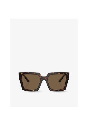 Womens Dolce & Gabbana Dg4446B Square-Frame Acetate Sunglasses