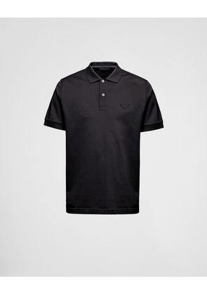 Piqué polo shirt
