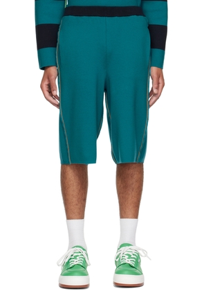 SUNNEI Blue Cotton Shorts