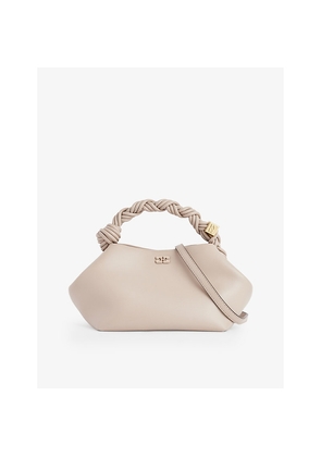 Womens Ganni Bou Small Leather Blend Top-Handle Bag