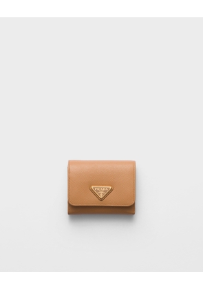 Small Saffiano leather wallet