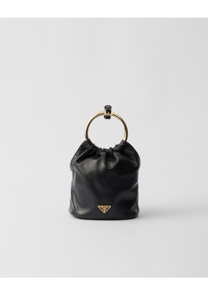 Mini nappa leather bag