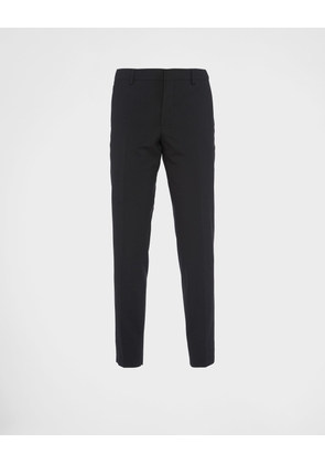 Light stretch wool pants