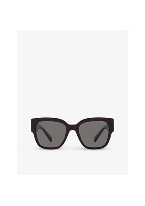 Womens Versace Ve4437U Pillow-Frame Acetate Sunglasses