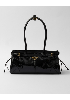 Prada Bonnie medium naplak patent leather handbag