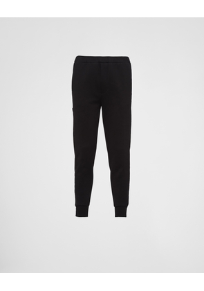 Sweatpants with Re-Nylon details