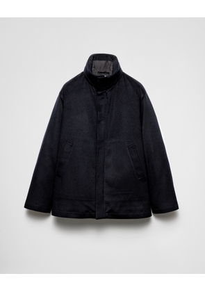 Medium-weight cashmere down jacket