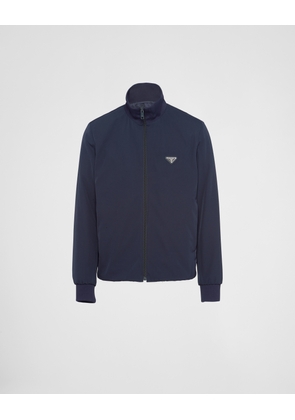 Stretch technical fabric zipper sweatshirt