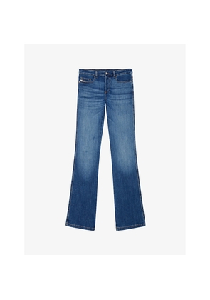 Mens Diesel 1998 D-Buck Faded-Wash Relaxed-Fit Jeans