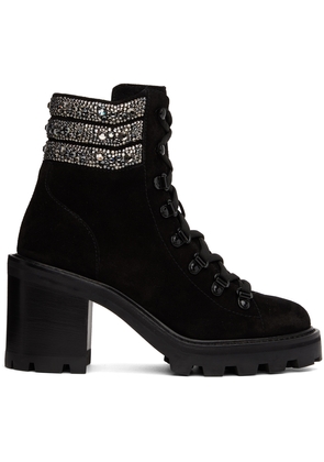 Jimmy Choo Black Esche 65 Ankle Boots