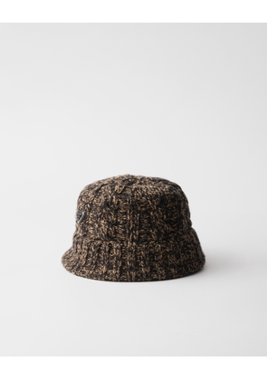Mélange wool bucket hat