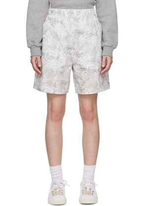 A. P.C. White Michel Shorts