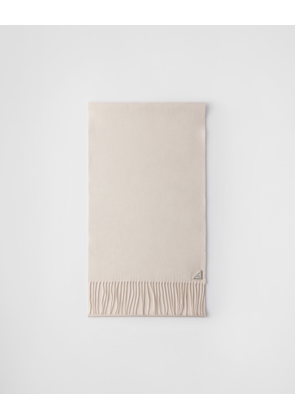 Silk and cashmere scarf