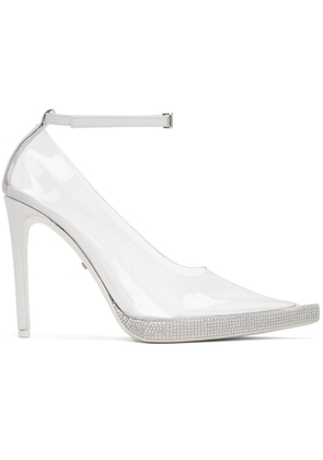 GCDS Transparent Transpallic Rider Heels