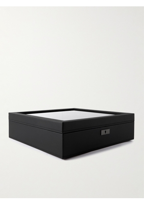 WOLF - Axis Vegan Leather 15-Piece Watch Box - Men - Black