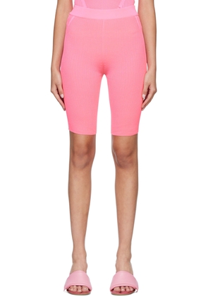 JACQUEMUS Pink Le Papier 'Le Short Lucca' Shorts