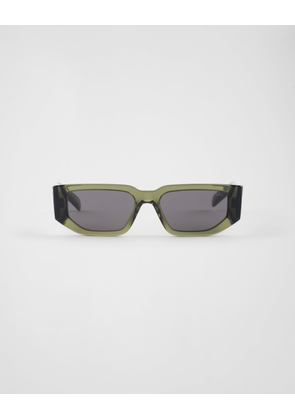 Sunglasses with the triangle logo