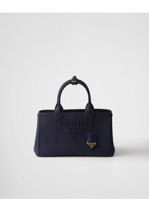 Prada Jardinière large cotton canvas handbag