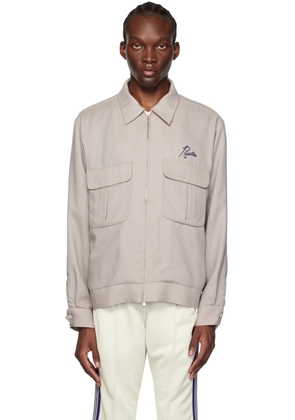NEEDLES Beige Embroidered Jacket