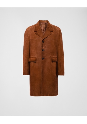 Suede coat
