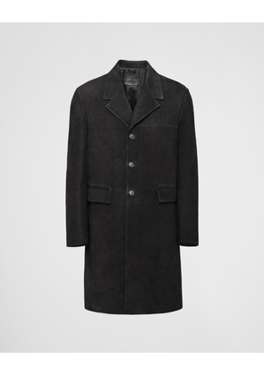 Suede coat