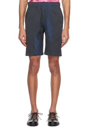 NEEDLES Gray Drawstring Shorts