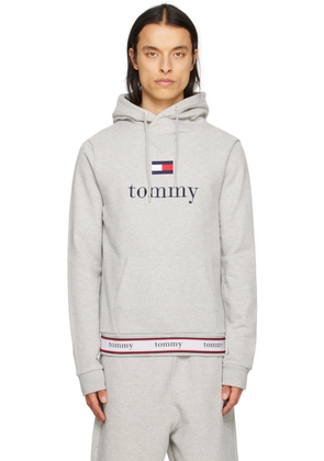 Tommy Jeans Gray Repeat Hoodie