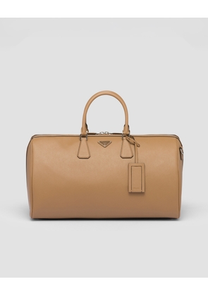 Saffiano Leather Travel Bag