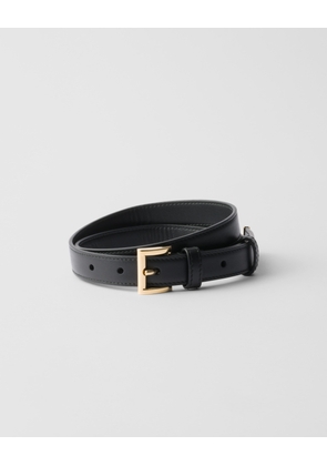 Leather belt