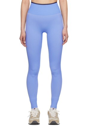Outdoor Voices Blue Seamless 7/8 Leggings