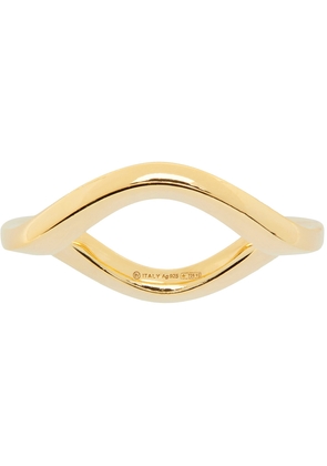 Bottega Veneta Gold Curve Ring