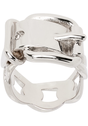 Acne Studios Silver Buckle Ring