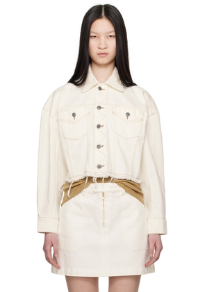 A. P.C. Off-White Natacha Ramsay-Levi Edition Sainters Denim Jacket