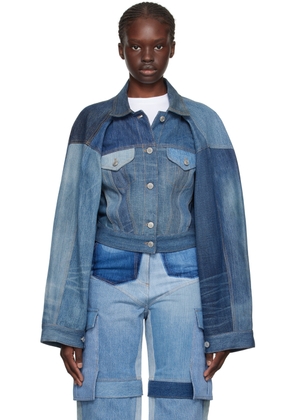 SRVC Blue Slouch Denim Jacket