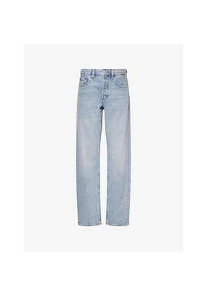 Mens Frame The Straight Regular-Fit Stretch-Denim Jeans