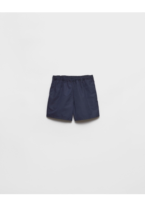 Technical fabric swim trunks