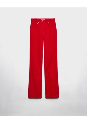 Five-pocket corduroy pants