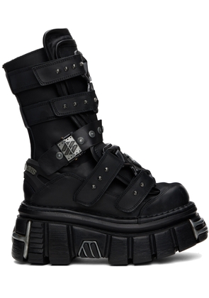 VETEMENTS Black New Rock Edition Gamer Boots
