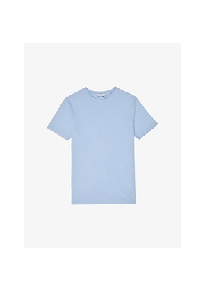Mens Reiss Bless Crewneck Cotton-Jersey T-Shirt