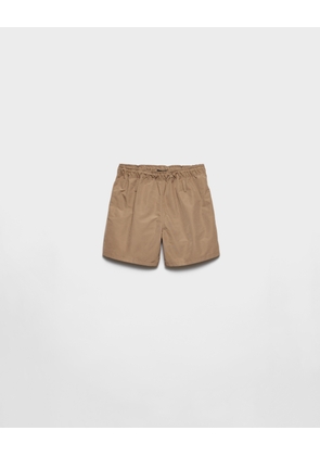 Technical fabric swim trunks