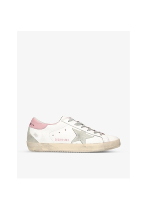 Womens Golden Goose Superstar 10914 Star-Applique Low-Top Leather Trainers
