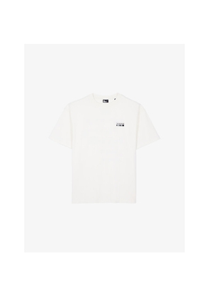 Mens The Kooples Logo-Print Relaxed-Fit Cotton T-Shirt