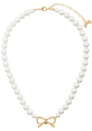 Numbering White & Gold #9701 Necklace