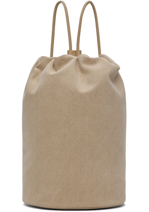 The Row Beige Sporty Backpack